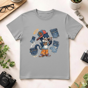 T-Shirt Unisex 210GSM 100% Cotone, Casual con Stampa DTF, Traspirante e Resistente, Maglietta da Uomo - Product Image 1
