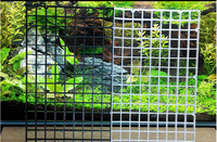 Diviseur de grille de poisson en plastique Support durable Plateau de réservoir de poisson Caisse à oeufs Grille de poisson en plastique durable pour aquarium