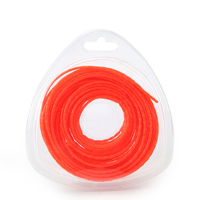 Accessoires pour débroussailleuse à gazon, fil de coupe en nylon gaufré, largeur de coupe 0,105 pouces, hauteur maximale 4,0 mm, hauteur minimale 1,6 mm