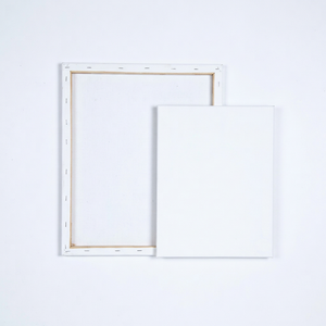 LIENZOS Handmade 24x30 <b>Canvas</b> Art with White <b>Wood</b> <b>Frame</b> Wall Decoration Single-piece Package Premium Product - Product Image 1