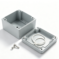 Boîtier de commande de projet électrique NEMA en aluminium moulé sous pression, étanche, anti-corrosion et anti-explosion pour extérieur, OEM ODM