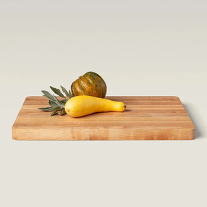 Planche à découper rectangulaire en bois d'érable durable, réversible, avec des coins arrondis et des bords en grain de bois, ustensiles de cuisine - Product Image 2