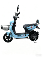 Vélo électrique à roue en alliage d'aluminium avec panier plus grand à rabat, best-seller pour adultes, scooter électrique à grande vitesse