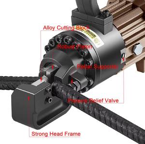 Handheld Steel Bar Cutter Portable Rebar Cutting <b>Machine</b> for Construction Cutting Range 4 - 20 mm - Product Image 6