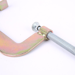 G Clamp Galvanized Steel Plate 2 To 12 Inch For Woodworking And Fixing Applications - Product Image 3