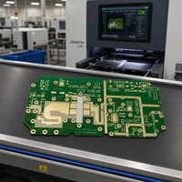 Carte de circuit imprimé (PCB) haute fréquence Rogers 1,6 mm personnalisée, finition de surface en cuivre ENIG 35 µm, blindage RF/EMI, technologie SMT, fournisseur ODM et OEM