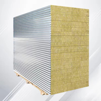 Studio de réfrigération d'entrepôt, maison préfabriquée au design traditionnel, panneau sandwich durable, toit en laine de roche