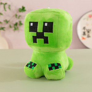 Nuevas llegadas transfronterizas de peluches: Peluches de <span class=keywords><strong>Creeper</strong></span>, Zombie, Caballo y Dragón Ender con relleno de algodón PP para 0-24 meses - Product Image 4
