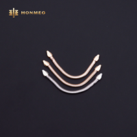 HONMEO – Étiquettes métalliques personnalisées de haute qualité avec logo pour vêtements, accessoires OEM/ODM, étiquettes métalliques pour jeans