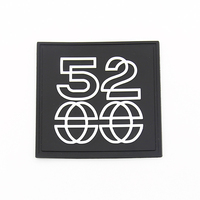 Étiquette PVC personnalisée pour vêtements, logo 3D en relief, badge en caoutchouc, patchs en silicone souple PVC à coudre ou thermocollants avec Velcro pour casquettes et sacs