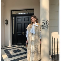 Manteau long personnalisé pour femmes grande taille Nouvelle fausse fourrure artificielle en laine imitation peau de vison