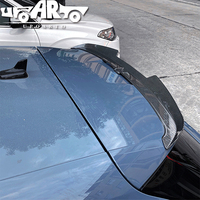 Accessoires de véhicule HS ABS plastique aile lèvres becquet aile en Fiber de carbone pour Audi A3 8Y Sportback hayon 2021 2022 2023
