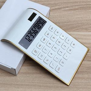 Calculadora básica de oficina con batería solar de 10 dígitos, calculadora de escritorio de doble potencia con pantalla LCD grande - Product Image 6