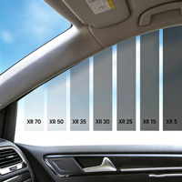 3M Nano Ceramic 3m Window Film Roll VLT Tinggi Kejernihan Tinggi Penolakan Panas Privasi Satu Arah CR20 CR40 CR70 CR90