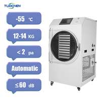 Lyophilisateur domestique 10kg 14kg pour café, lait, fruits, avec pompe à vide, petite machine de lyophilisation alimentaire à vendre
