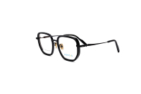 Monture de lunettes de vue en titane légère et luxueuse, monture intégrale classique anti-lumière bleue, bord épais pour tous les types de visage, pour la myopie