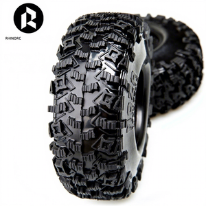 Carcasas de Neumáticos de Alto Rendimiento <span class=keywords><strong>Rhino</strong></span> Claw Metal de 19/22 Pulgadas para Vehículos de Escalada a Escala 1/10 (SCX10/TRX4) Hechas en China Continental - Product Image 1