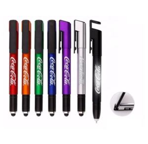 แท็บเล็ต 2-in-1 สำหรับปากกาสไตลัส พร้อมไฟ LED แสดงโลโก้ด้วยเลเซอร์ ปรับแต่งได้ พื้นผิวสัมผัสนุ่มด้วยยางด้านบน ดีไซน์หรูหรา พร้อมไฟ LED แสดงโลโก้แบบกำหนดเอง - Product Image 6