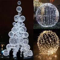Guirlandes lumineuses LED étanches IP65, 5m, 10m, 15m, 20m, CRI 95, blanc chaud 2700K, pour les fêtes, la terrasse, Noël, les mariages