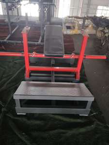 Máquina de gimnasio de propulsor de cadera del fabricante comercial, equipo de fitness con placa Tipo <span class=keywords><strong>Nautilus</strong></span> para gimnasio Club - Product Image 2