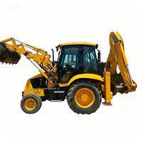 Chargeuse-pelleteuse JCB 3CX d'occasion du Royaume-Uni, 4 roues motrices, faible nombre d'heures de travail, en stock