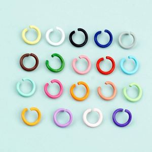 Anillos Abiertos Coloridos Hechos a Mano - Suministros Personalizados para la Creación de Joyería DIY para Collares y Pulseras - Product Image 2