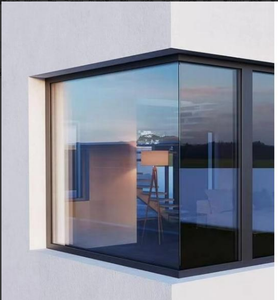 <span class=keywords><strong>Fenêtre</strong></span> fixe haute et ultra-mince en alliage d'<span class=keywords><strong>aluminium</strong></span> noir à rupture de pont thermique, avec <span class=keywords><strong>fenêtre</strong></span> panoramique d'angle, à <span class=keywords><strong>prix</strong></span> exceptionnel pour villa moderne - Product Image 5