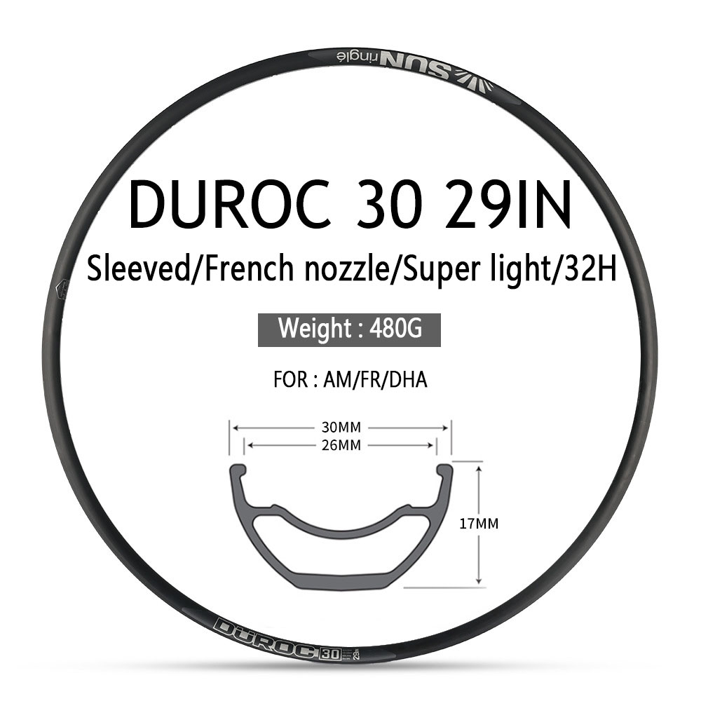 nero DUROC30 29 pollici 32H