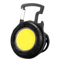 Mini Linterna LED de Llavero Recargable Tipo C, 44g, Luz de Trabajo de Bolsillo para Camping, Paseo de Perros, Reparación de Autos, Iluminación de Emergencia