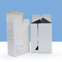 Boîte pliante en carton ondulé recyclable avec laminage mat et impression CMJN pour l'emballage des chaussettes - Vente flash