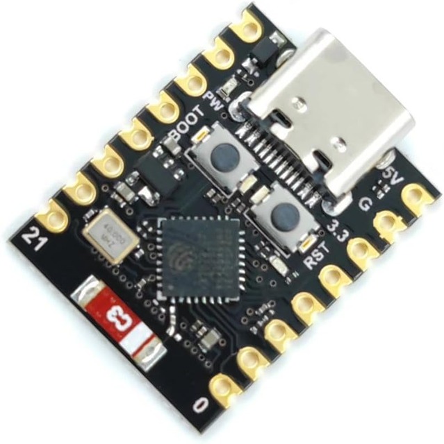 XIAO ESP32C6 Wireless Module Multi-Protocol IoT Chip, Onboard Antenna, Secure Boot, Ideal for DIY Projects