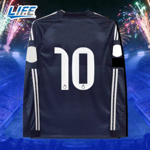 26 Nuevas Camisetas de Fútbol Estilo Galacticos con Temática del Madrid, Personalizadas, Versión para Aficionados, Manga Larga, Tallas Grandes, para Verano - Product Image 1