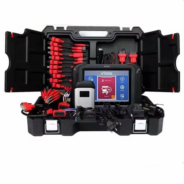 2026 XTOOL D9 HD TruckScan 12V Car 24V Heavy Duty Truck Full System OBD2 Scanner Bi-Directional ECU Coding Diagnostic Tool