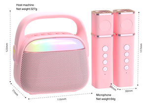Portable Mini H8 Karaoke Speaker for Kids Wireless BT Audio for Home Theatre Outdoor <strong>Singing</strong> - Product Image 2