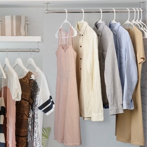 Cintres tubulaires en plastique blanc pour adultes, multifonctions, durables, fabrication de bijoux, - Product Image 4