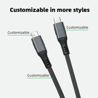 Câble USB 4.0 Type C vers Type C WISTAR, nouveau design, charge rapide 4.0, câble de données pour Oneplus OEM Factory