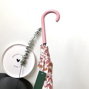Lindo paraguas automático de 8 varillas, recto, de poliéster, con protección contra el sol y la lluvia, para mujer, ideal como regalo o paraguas publicitario. - Product Image 2
