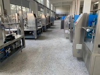 Machine d'emballage verticale entièrement automatique pour sachets préformés Doypack à fermeture éclair, film plastique, poudre alimentaire, remplissage et scellage