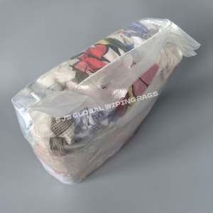 Paños de Limpieza Industriales de Algodón Puro Reciclado de Primera Calidad, 10 kg, Multiusos - Product Image 1