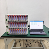 Probador de Capacidad de Batería de 8 Canales 5V 3A 6A 10A para Celdas 18650 Cilíndricas, Tipo Bolsa y Tipo Moneda, y Baterías EV