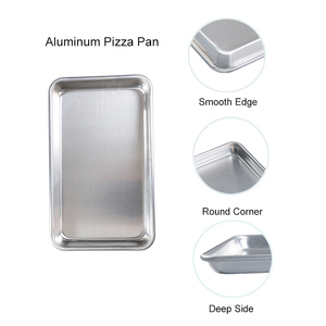 <span class=keywords><strong>Teglia</strong></span> per <span class=keywords><strong>pizza</strong></span> rettangolare in <span class=keywords><strong>alluminio</strong></span>, - Product Image 3