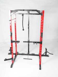 IUNNDS OEM - Soporte para Sentadillas y Máquina Smith de Metal Rojo - Equipo de Fitness Integral Enfocado en Bíceps para Uso Doméstico/Comercial Universal - Product Image 3