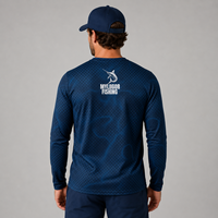 Chemises de protection solaire UPF 50+ pour hommes, imprimées sur mesure, manches longues, protection UV, pour la pêche, la randonnée, la natation, la course à pied