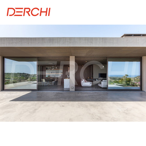 Derchi nfrc Hurricane-proof và không thấm nước bên ngoài Nhôm kính cửa trượt năng lượng hiệu quả cửa trượt - Product Image 4