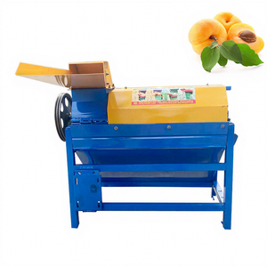 Séparateur de noyaux d'amandes de grande capacité, prix d'usine, machine de séparation de <span class=keywords><strong>la</strong></span> pulpe d'abricot avec moteur pour les industries agricoles - Product Image 1