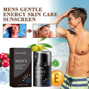 East Moon Men's Skincare Crème solaire résistante à la sueur Protection UV longue durée 50g soin du corps - Product Image 2