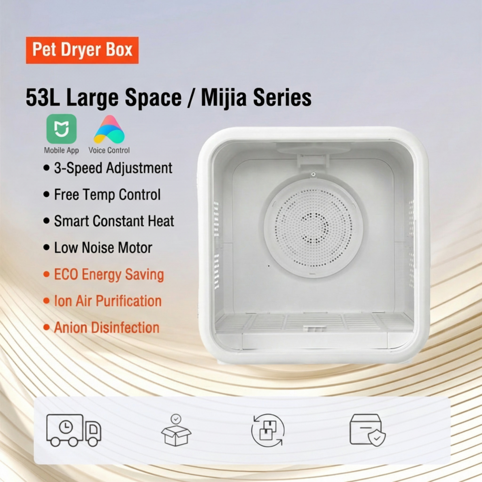 HM-CW03 [Mi Home Series] All-in-One  Cat-Proof Window