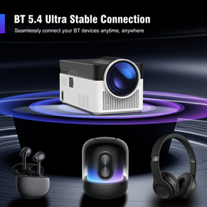 Proyector portátil Magcubic HY450 900ANSI 8K 1080P de tiro ultracorto Allwinner H716 BT5.4 Enfoque electrónico de compensación automática - Product Image 4