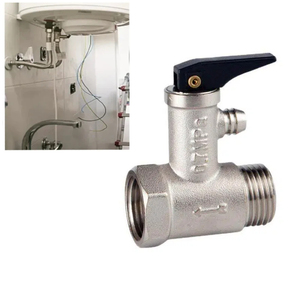 <span class=keywords><strong>Valvola</strong></span> di <span class=keywords><strong>sicurezza</strong></span> per <span class=keywords><strong>scaldabagno</strong></span> elettrico 1/2 pollice in ottone nichelato 0,7 MPa, <span class=keywords><strong>valvola</strong></span> di scarico a molla <span class=keywords><strong>regolabile</strong></span> per la riduzione della pressione - Product Image 1