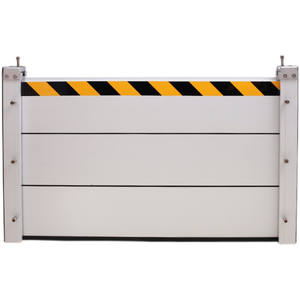 Alüminyum sel koruma bariyeri 4FT yüksek Anti korozyon Boxwall tasarım fırtına su geçiş valfi sel kontrol bariyeri - Product Image 1